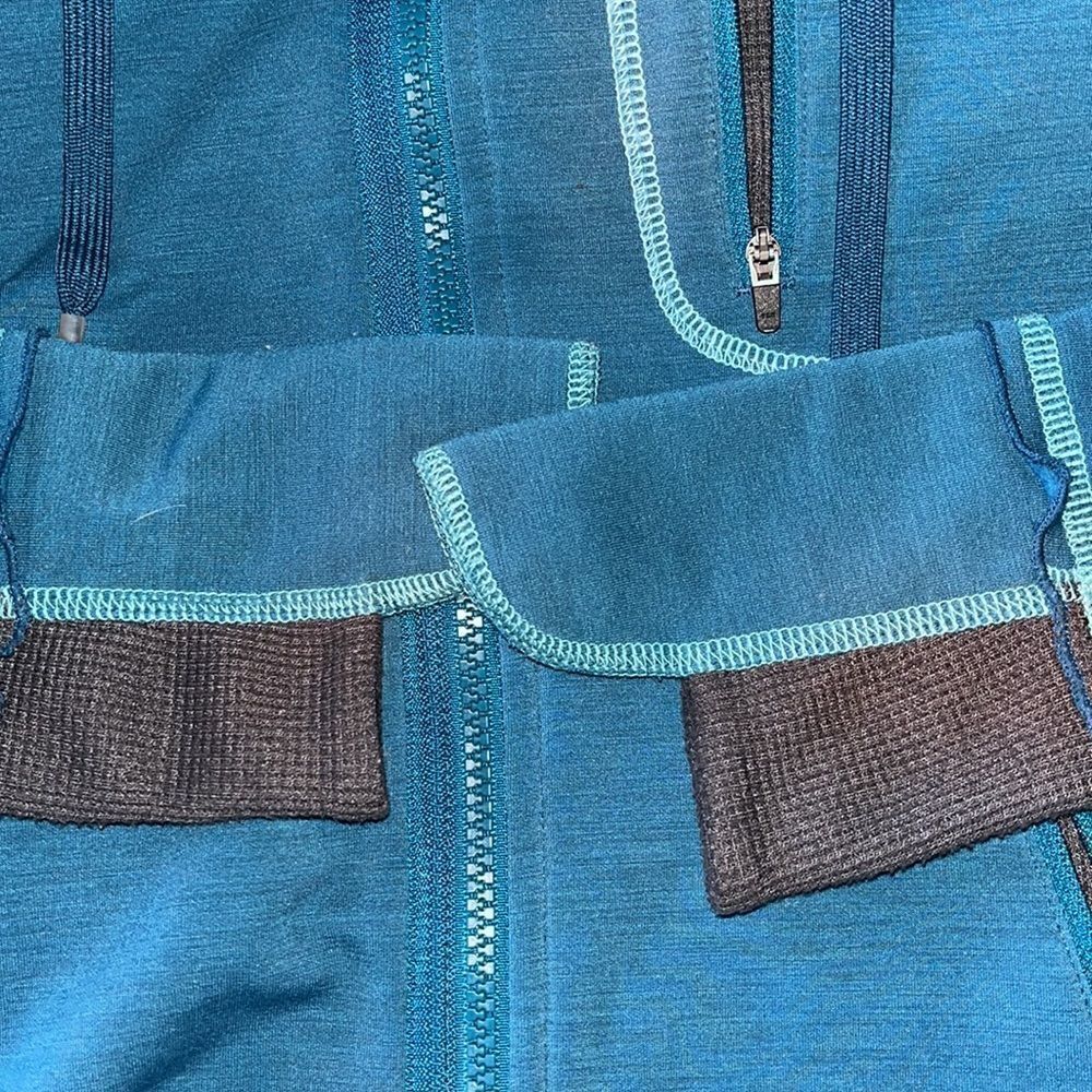 EUC WOMEN’S FLEECE LINED TITLE NINE FULL ZIP XS HOODIE/SWEATSHIRT - Picture 8 of 12